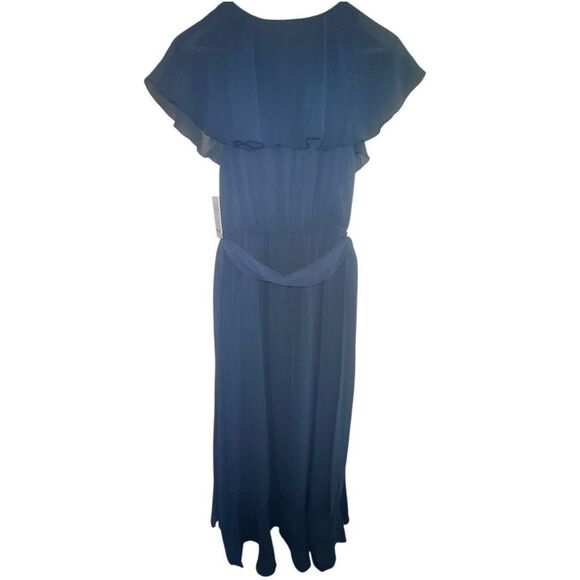 NWTs Show Me Your MuMu Jess Ruffle Midi Dress Size Medium - Picture 3 of 5